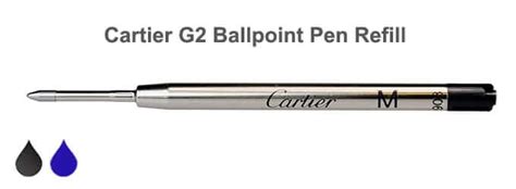 montblanc vs Cartier pen refills